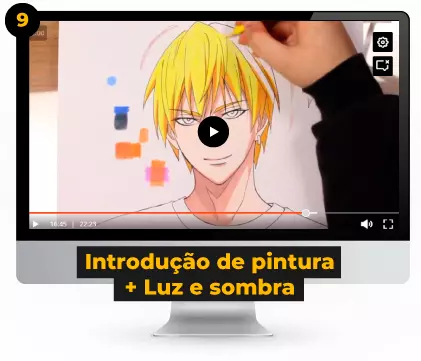 Módulo 9: Introdução a pintura + Luz e sombra​